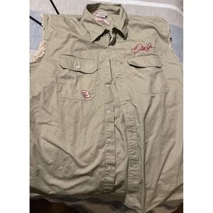 Dale Earnhardt Jr Chase Authentic NASCAR LARGE SHIRT SLEAVELESS